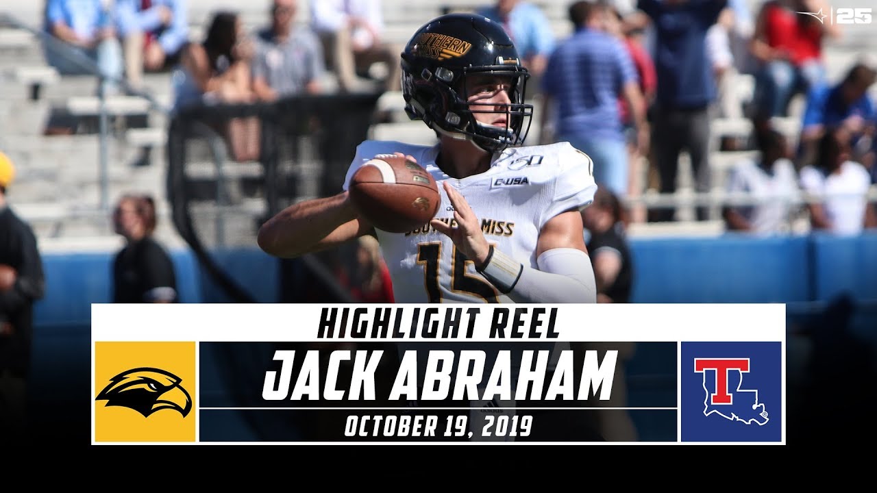 Jack Abraham Highlights Southern Mississippi vs. Louisiana Tech (2019