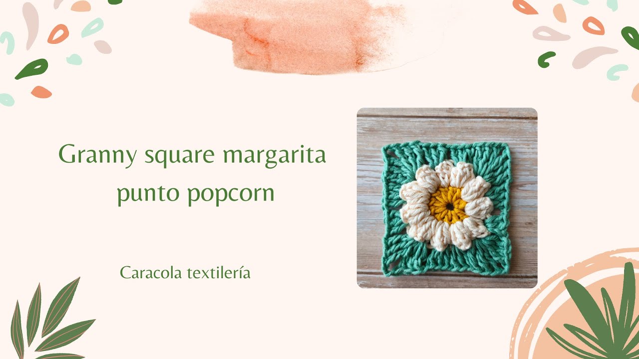 Granny square margarita popcorn
