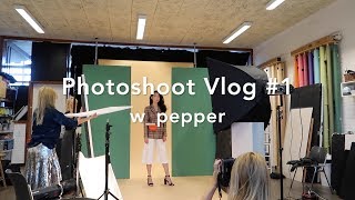 跟我一起来拍摄｜棚拍现场大揭秘｜photoshoot Vlog1｜w_pepper
