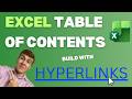 Table of Contents With Links In Excel