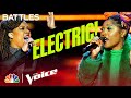 Dia malai vs valarie harding on jazmine sullivans bust your windows  the voice battles 2022