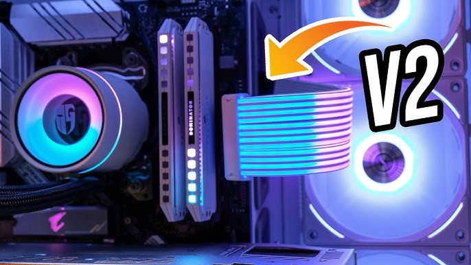 NETZTEIL Verlängerung Kabel RGB 5V ARGB ATX 24Pin 3 stücke GPU 8Pin Triple  Streamer PCI-E