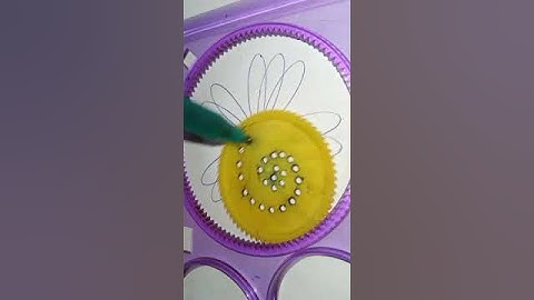 #satisfying video#Pot of Art and Craft#spirograph