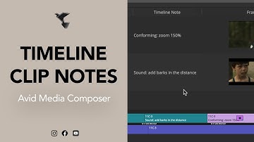 TIMELINE CLIP NOTES - TUTOTIPS AVID MEDIA COMPOSER