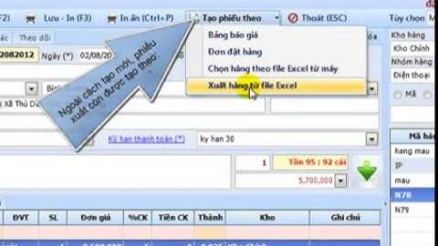 Vsoftgroup.com -Hướng dẫn thực hiện quy trình bán hàng của phần mềm quản lý kinh doanh