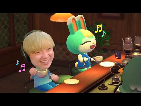 <strong>동숲</strong> 친구들과 함께하는 힐링 카페타임 ☕ 모동숲 카페 업데이트