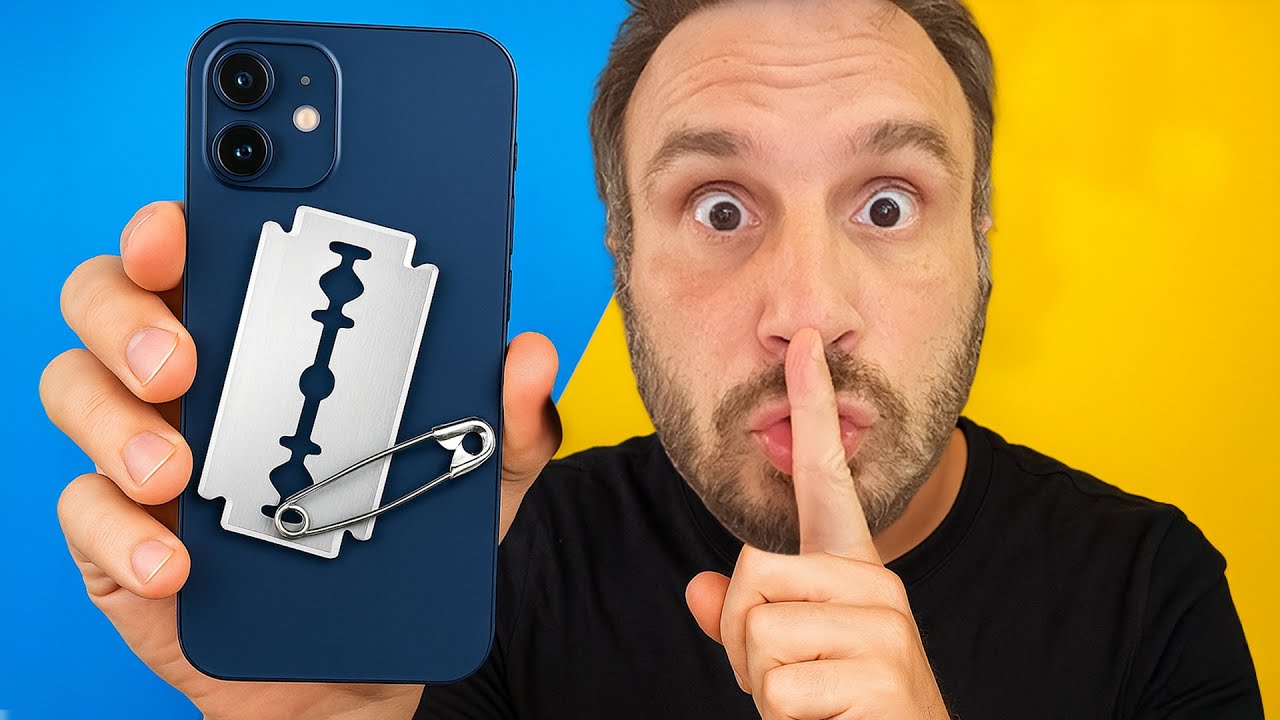 TELEFONUMA JİLET VE İĞNE YAPIŞTIRDIM!