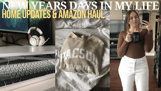 Home Updates Vlog | amazon haul, thrift haul, new desk set up