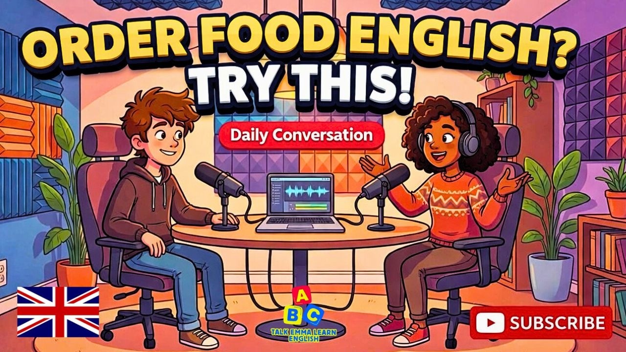 Can You Order Food in English? 100 Restaurant Sentences | English Conversation Practice