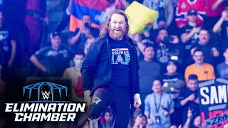 Sami Zayn receives a hero's welcome from Montreal: WWE Elimination Chamber 2023 highlights