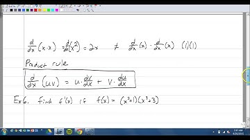 Calc CH 3 3.3 rules for differentiation