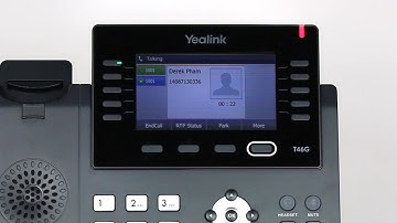 Yealink T46G - Transfer to Voicemail