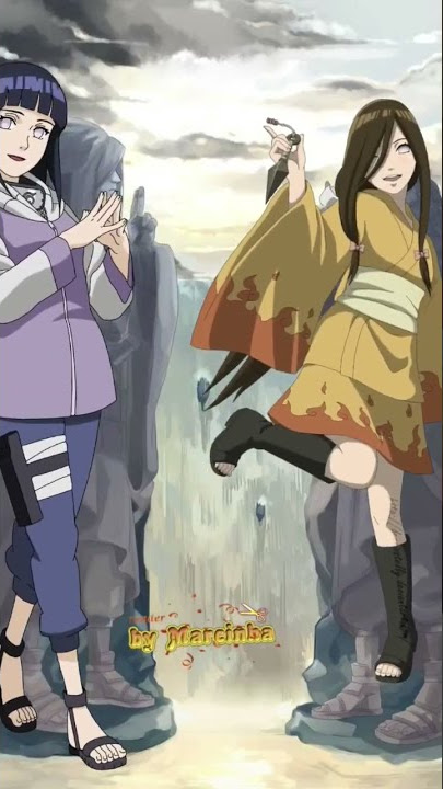 Hinata vs hanabi #whoisstronger #naruto #boruto