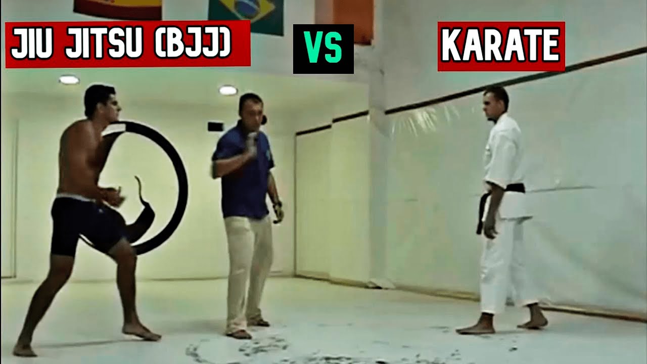 🔶 Jiu Jitsu (Bjj) vs karate Pelea SIN REGLAS (Casi) - YouTube