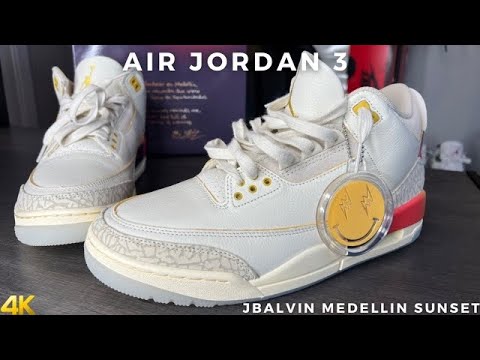 J Balvin x Air Jordan 3 Medellín Sunset