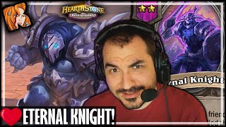 I’M A REAL SUCKER FOR KNIGHT BUILDS! - Hearthstone Battlegrounds