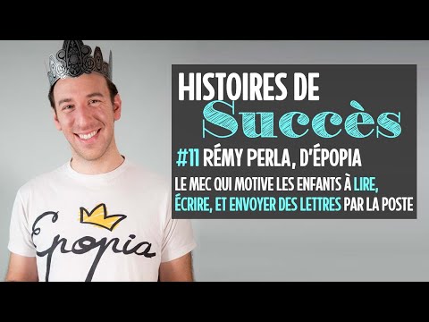 Rémy veut que les enfants lisent, écrivent et envoient des lettres par La Poste !