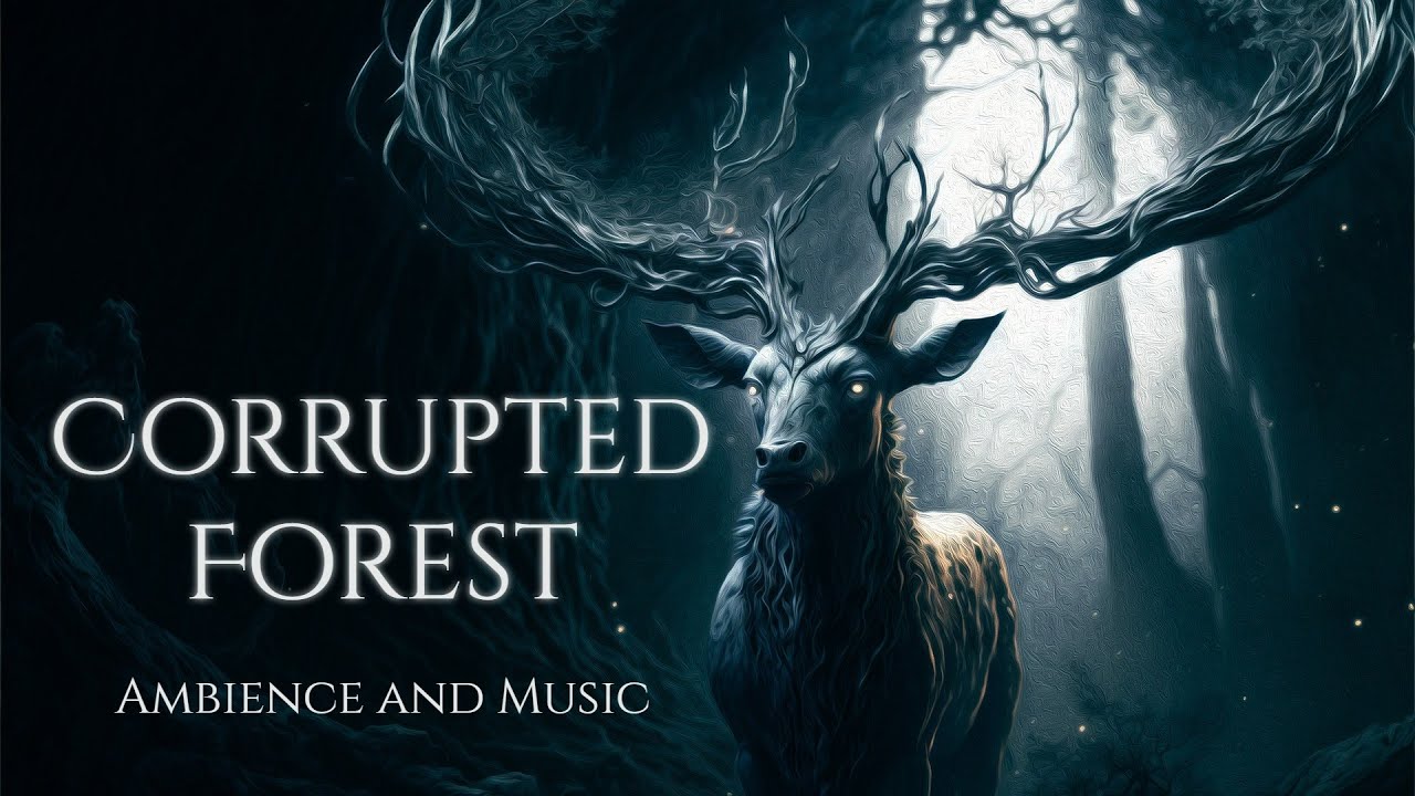 Corrupted Forest Ambience and Music | atmosphere of a dark cursed forest with ambient music #ambient