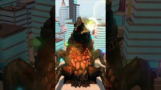 Biollante Vs Heisei Godzilla #godzilla #kong #shorts