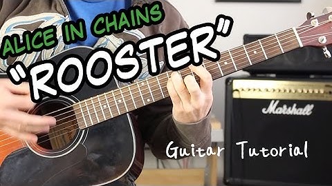 Alice In Chains - Rooster - Guitar Lesson (INTRO, VERSE, CHORUS and FILLS)