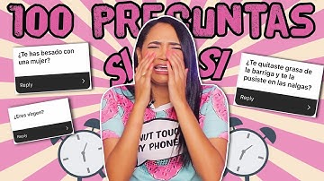 100 PREGUNTAS EN 5 MINUTOS CHALLENGE | Yarissa