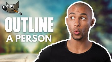 How to Outline a Photo Easily in gimp