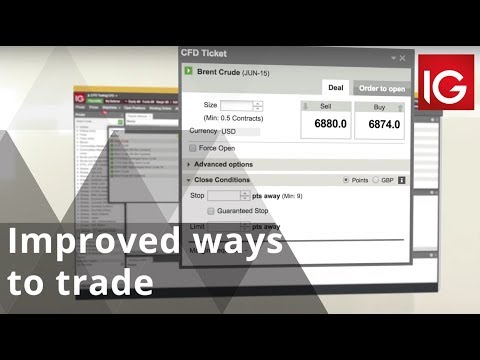 How trade commodities ig platform