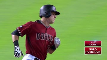 LAD@ARI: Lamb mashes a homer over the wall in center