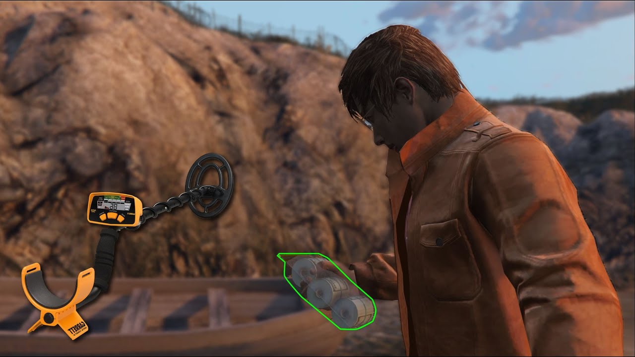 NEW METAL DETECTOR & LOCATIONS! GTA 5 YouTube