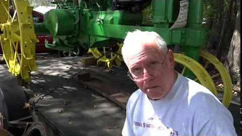Jerry Mask Describing The Tractor He Brought Back ...