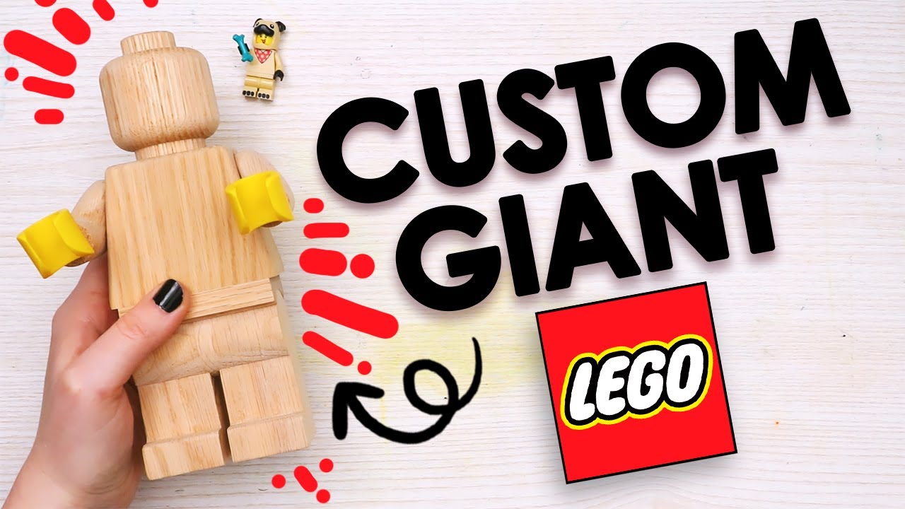 Customizable Giant Lego Minifig 