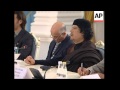 WRAP Gadhafi meets with Medvedev, Gadhafi hosts Putin in Bedouin tent