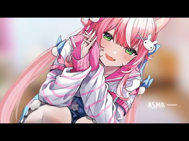 【　ASMR　】部屋で耳掃除してあげるのだ！おやすみ💤【にじさんじ/ナリ】のサムネイル