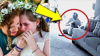 Little Girl Interrupts Her Mother's Wedding Ceremony and Says, "He was always.."
