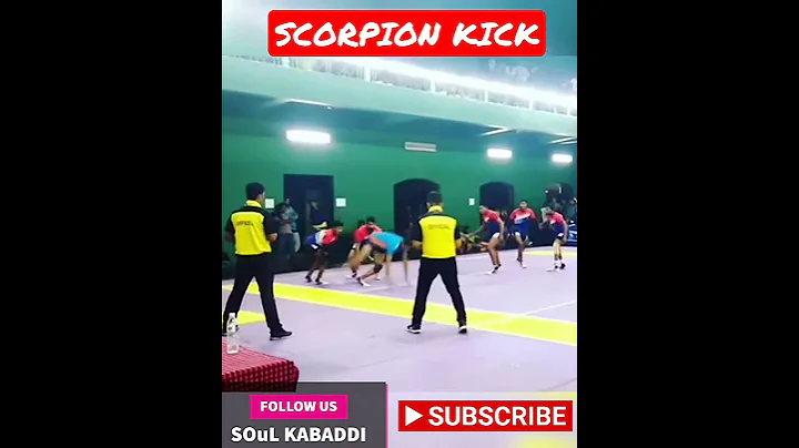 SCORPION KICK BY NEHAL DESAI #kabaddilive #shorts ...