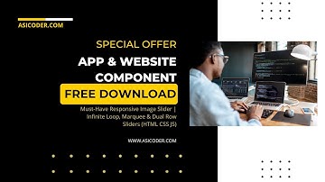 🔥 Must-Have Responsive Image Slider | Infinite Loop, Marquee & Dual Row Sliders HTML,CSS JS)asicoder