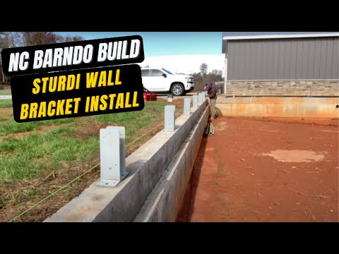 barndominium-build-|-foundation-sturdi-wall-bracket-layout-and-install