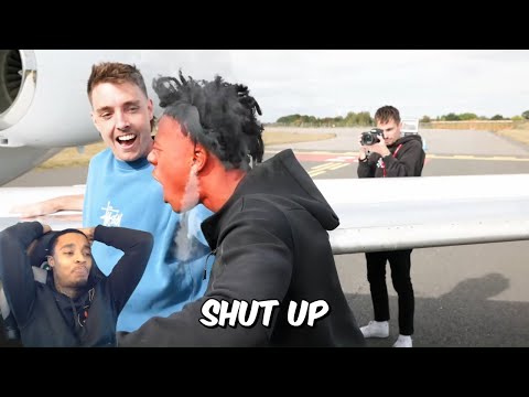 Reacting To Mrbeast x Ishowspeed Last To Take Hand Off Jet, Keeps It!