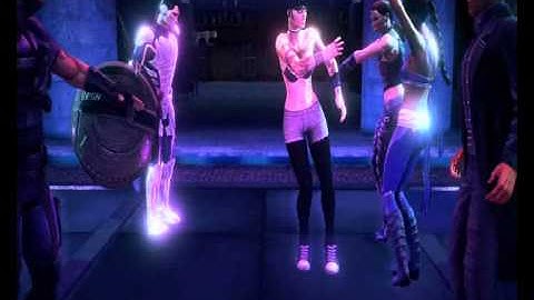 SaintsRow 4 My character dancing ending