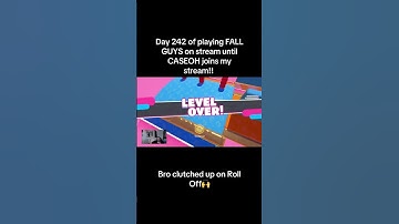 Day 242 of playing FALL GUYS on stream until CASEOH joins my stream!! #fyp #fallguys #twitch