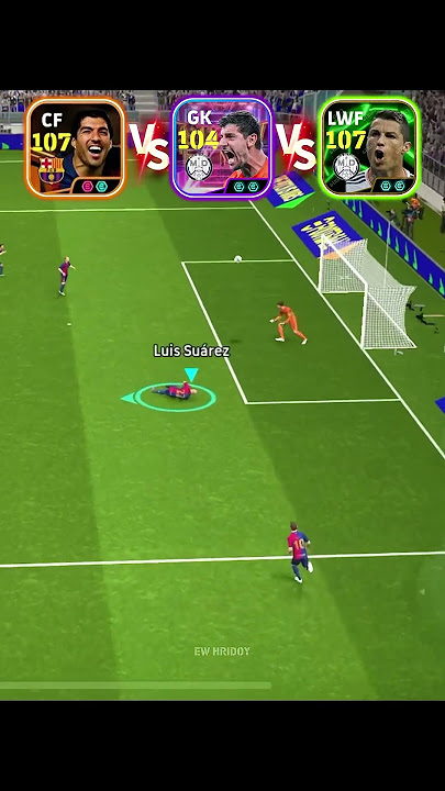 Suarez vs Ronaldo Bicycle Kick Challenge ☠️🤯 #shorts #efootball #efootball25 #pes