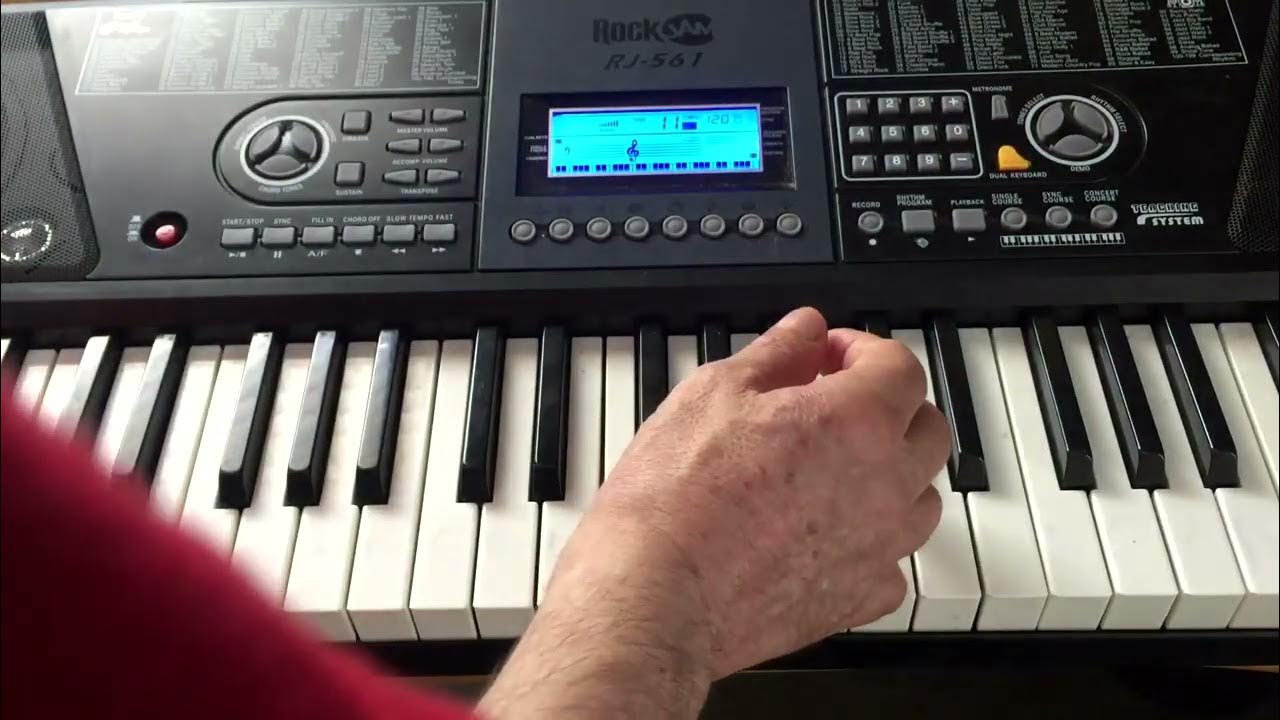 ROCKJAM RJ561 Keyboard For Sale YouTube
