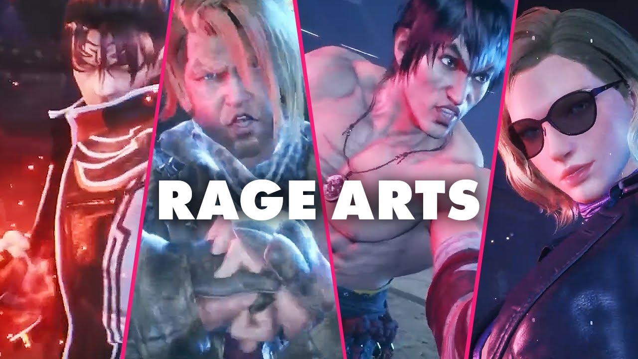 NODWIN Gaming on X: The three stages of Tekken: rage art, rage