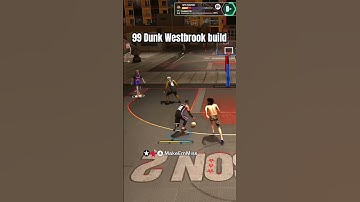 99 Dunk Russell Westbrook build 🔥 #nba2k26 #2kcommunity
