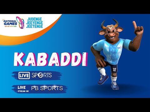 LIVE Kabaddi - FINALS, 37th National Games Goa 2023 