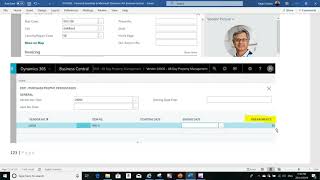 Assign Prepayment Percentages in Microsoft dynamics business central