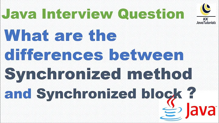 What are the differences between Synchronized method and Synchronized block ?