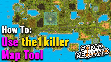 How To use "Scrap Mechanic Map" Generation tool by the1killer