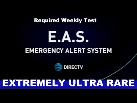 eas directv required weekly test