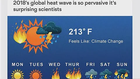 Scientists link climate change to extreme weather this summer - DayDayNews